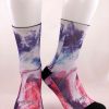 Calcetines con humo de color
